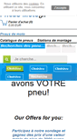 Mobile Screenshot of pneus-moto.fr